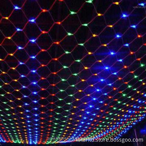 Christmas Light Net with Colorful LED, 2m x 3m and 600 LED, Connectable